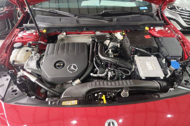 Used Mercedes-Benz A-Class 2021 A 200 L Sport Sedan Fashion Model Engine Bay