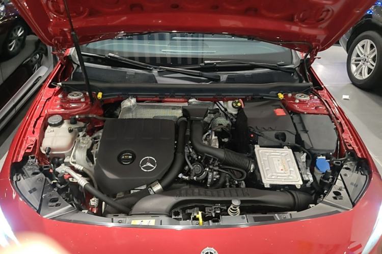 Used Mercedes-Benz A-Class 2021 A 200 L Sport Sedan Fashion Model Engine Bay