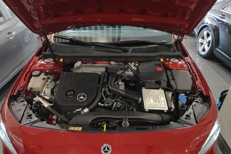 Used Mercedes-Benz A-Class 2021 A 200 L Sport Sedan Fashion Model Engine Bay