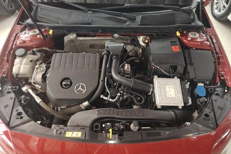 Used Mercedes-Benz A-Class 2021 A 200 L Sport Sedan Fashion Model Engine Bay