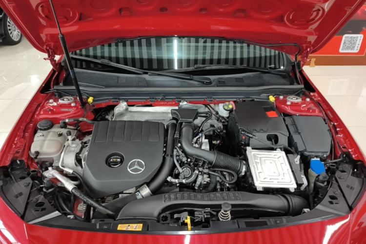 Used Mercedes-Benz A-Class 2021 A 200 L Sport Sedan Fashion Model Engine Bay