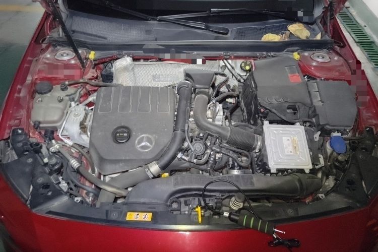 Used Mercedes-Benz A-Class 2021 A 200 L Sport Sedan Fashion Model Engine Bay