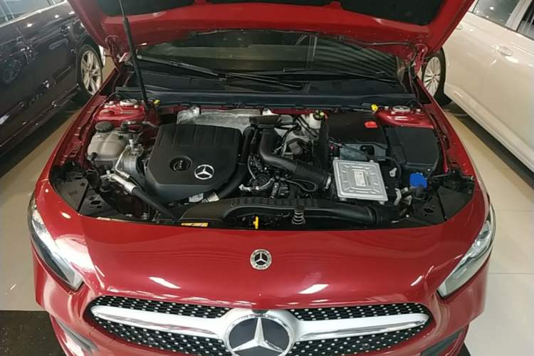 Used Mercedes-Benz A-Class 2021 A 200 L Sport Sedan Fashion Model Engine Bay
