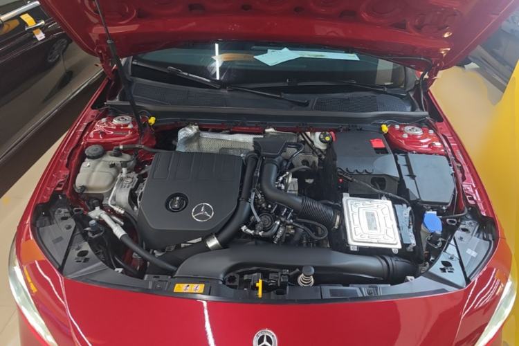 Used Mercedes-Benz A-Class 2021 A 200 L Sport Sedan Fashion Model Engine Bay