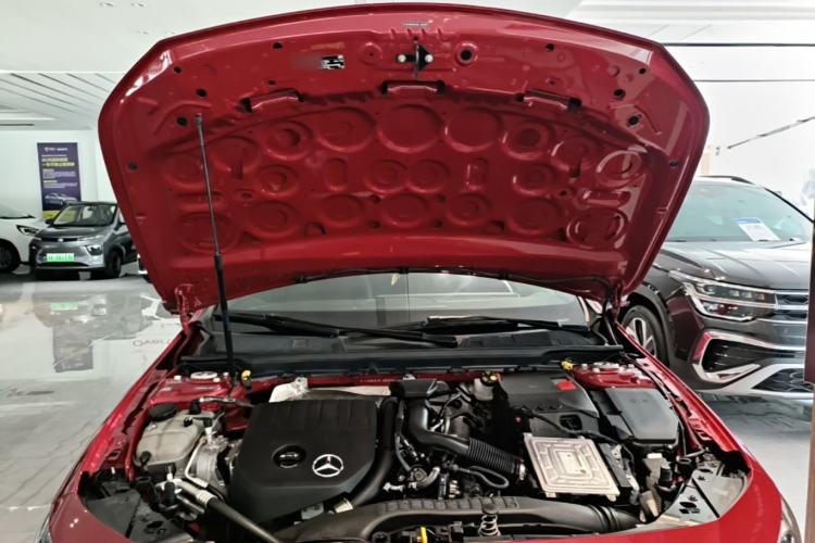 Used Mercedes-Benz A-Class 2021 A 200 L Sport Sedan Fashion Model Engine Bay