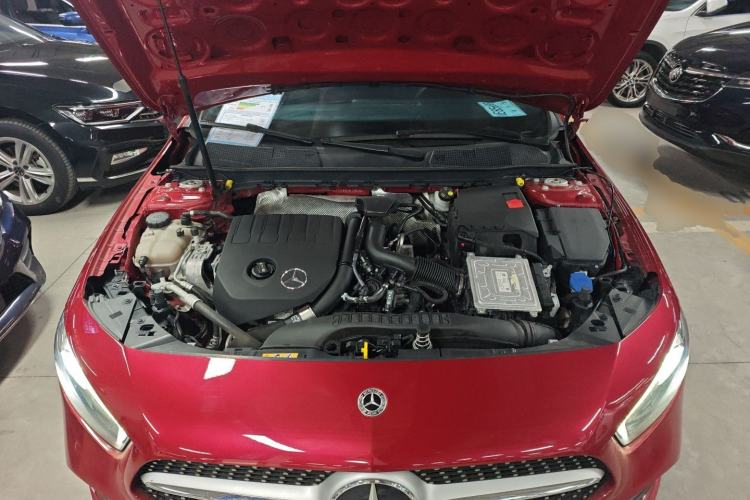 Used Mercedes-Benz A-Class 2021 A 200 L Sport Sedan Fashion Model Engine Bay