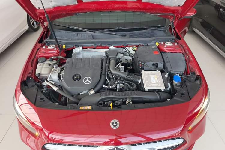 Used Mercedes-Benz A-Class 2021 A 200 L Sport Sedan Fashion Model Engine Bay
