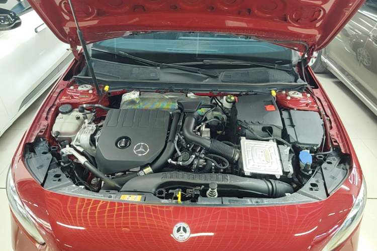 Used Mercedes-Benz A-Class 2021 A 200 L Sport Sedan Fashion Model Engine Bay