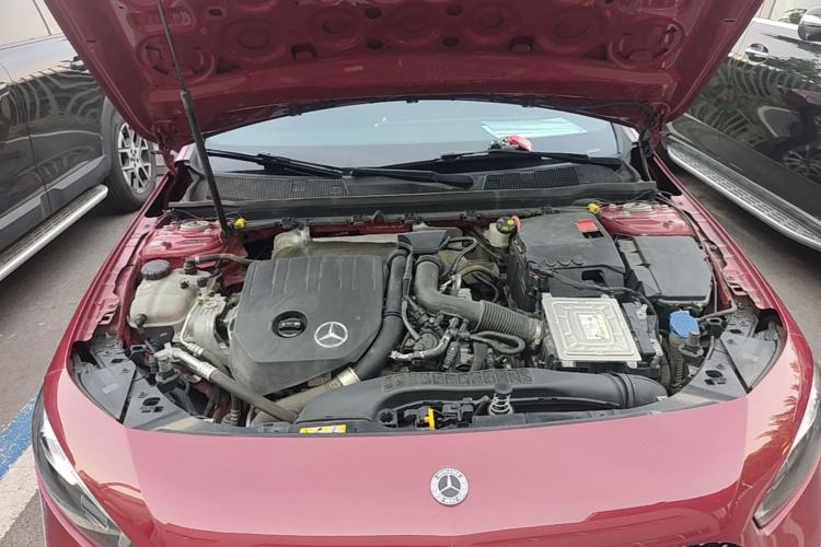 Used Mercedes-Benz A-Class 2021 A 200 L Sport Sedan Fashion Model Engine Bay
