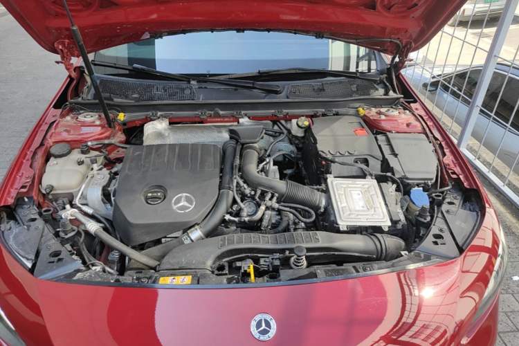 Used Mercedes-Benz A-Class 2021 A 200 L Sport Sedan Fashion Model Engine Bay