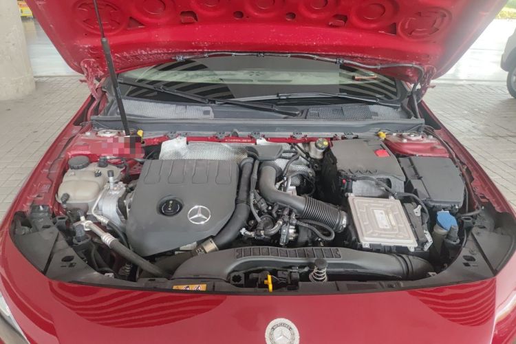 Used Mercedes-Benz A-Class 2021 A 200 L Sport Sedan Fashion Model Engine Bay