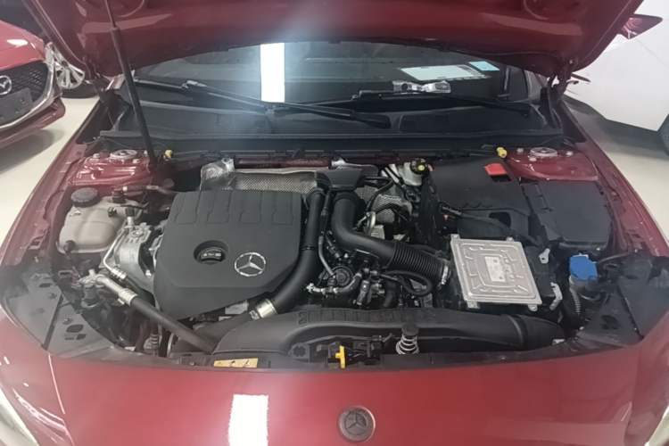 Used Mercedes-Benz A-Class 2021 A 200 L Sport Sedan Fashion Model Engine Bay