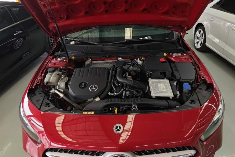 Used Mercedes-Benz A-Class 2021 A 200 L Sport Sedan Fashion Model Engine Bay
