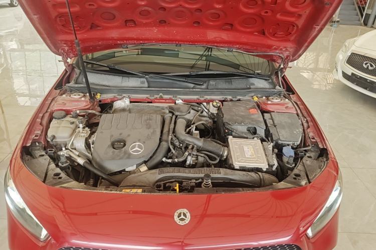 Used Mercedes-Benz A-Class 2021 A 200 L Sport Sedan Fashion Model Engine Bay