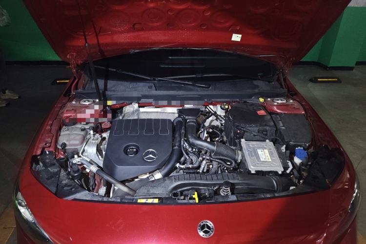 Used Mercedes-Benz A-Class 2021 A 200 L Sport Sedan Fashion Model Engine Bay