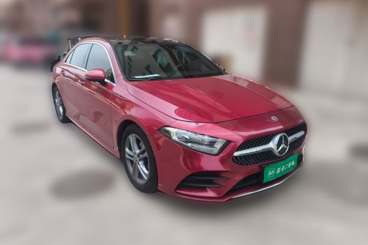Used Mercedes-Benz A-Class 2021 A 180 L Sport Sedan Front Right 45 Deg
