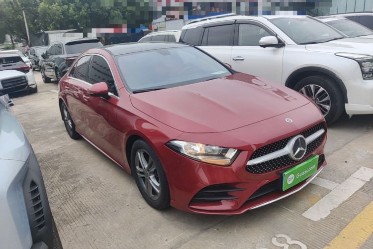 Used Mercedes-Benz A-Class 2021 Restyled A 180 L Sport Sedan Front Right 45 Deg