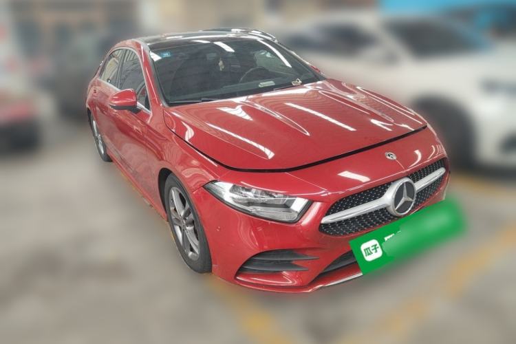 Used Mercedes-Benz A-Class 2021 Restyled A 180 L Sport Sedan Front Right 45 Deg