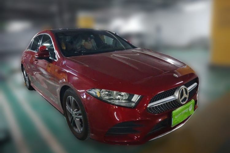 Used Mercedes-Benz A-Class 2021 Restyled A 180 L Sport Sedan Front Right 45 Deg