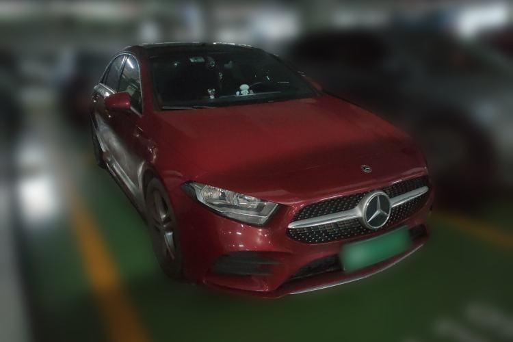 Used Mercedes-Benz A-Class 2021 A 180 L Sport Sedan Front Right 45 Deg