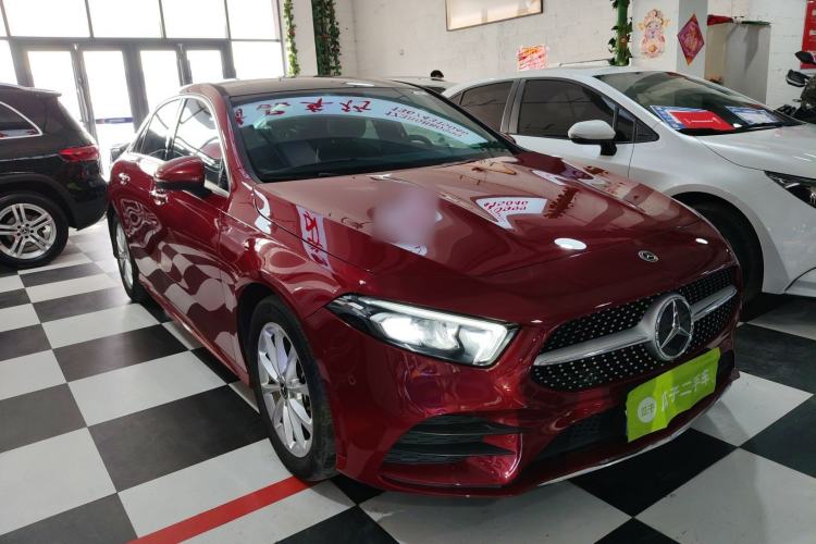Used Mercedes-Benz A-Class 2021 A 200 L Sport Sedan Dynamic Model Front Right 45 Deg