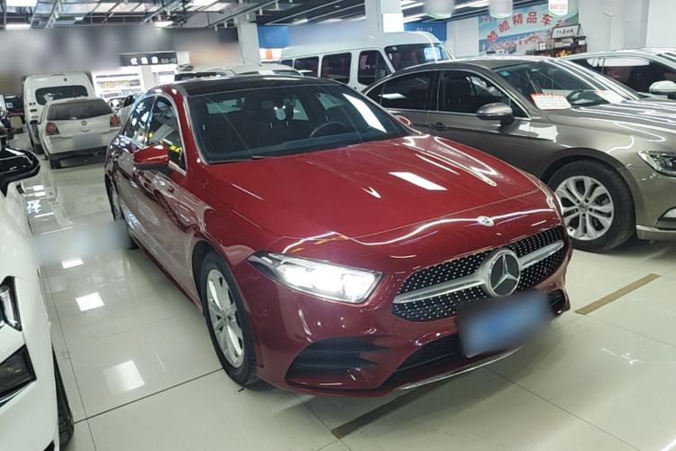 Used Mercedes-Benz A-Class 2021 A 200 L Sport Sedan Fashion Model Front Right 45 Deg