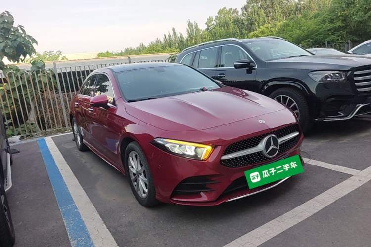 Used Mercedes-Benz A-Class 2021 A 200 L Sport Sedan Fashion Model Front Right 45 Deg