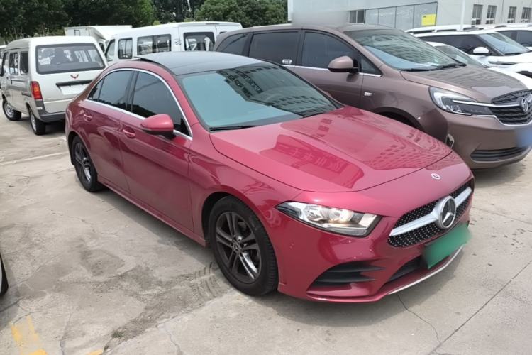 Used Mercedes-Benz A-Class 2021 A 180 L Sport Sedan Front Right 45 Deg