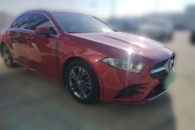Used Mercedes-Benz A-Class 2021 Restyled A 180 L Sport Sedan Front Right 45 Deg