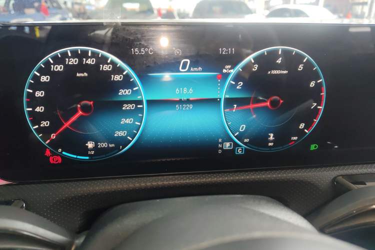 Used Mercedes-Benz A-Class 2021 A 200 L Sport Sedan Fashion Model Instrument Cluster