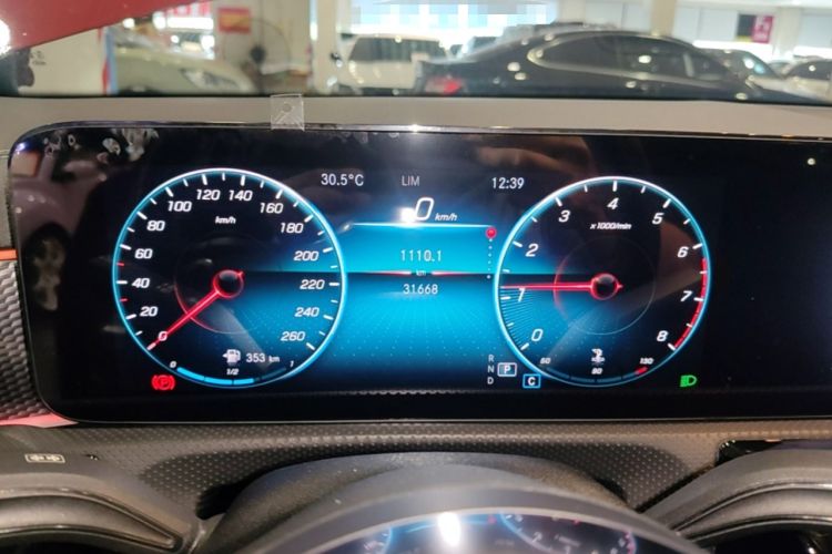 Used Mercedes-Benz A-Class 2021 A 200 L Sport Sedan Fashion Model Instrument Cluster