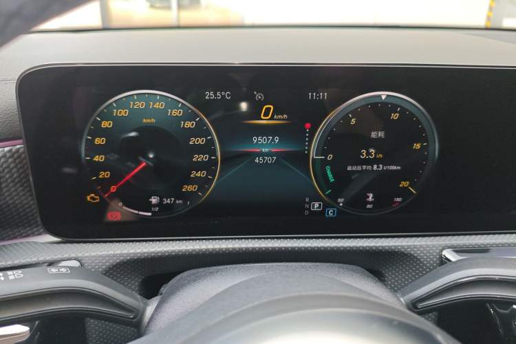 Used Mercedes-Benz A-Class 2021 A 200 L Sport Sedan Fashion Model Instrument Cluster
