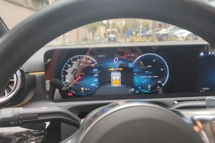 Used Mercedes-Benz A-Class 2021 A 200 L Sport Sedan Fashion Model Instrument Cluster