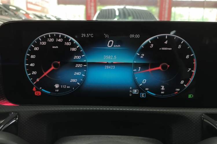 Used Mercedes-Benz A-Class 2021 A 200 L Sport Sedan Fashion Model Instrument Cluster