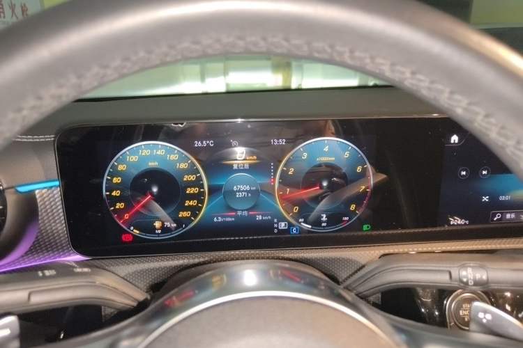 Used Mercedes-Benz A-Class 2021 A 200 L Sport Sedan Fashion Model Instrument Cluster