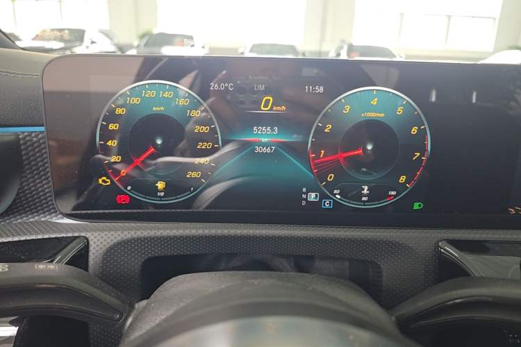 Used Mercedes-Benz A-Class 2021 A 200 L Sport Sedan Fashion Model Instrument Cluster