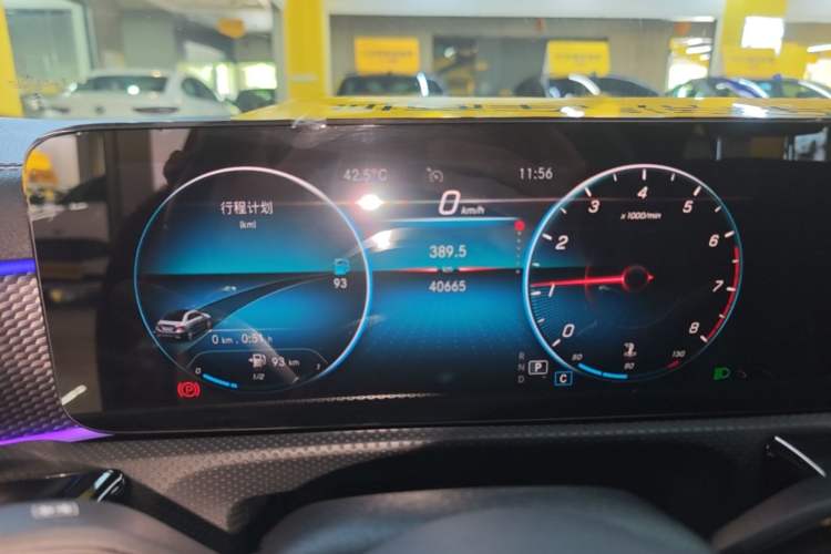 Used Mercedes-Benz A-Class 2021 A 200 L Sport Sedan Fashion Model Instrument Cluster