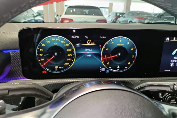 Used Mercedes-Benz A-Class 2021 A 200 L Sport Sedan Fashion Model Instrument Cluster