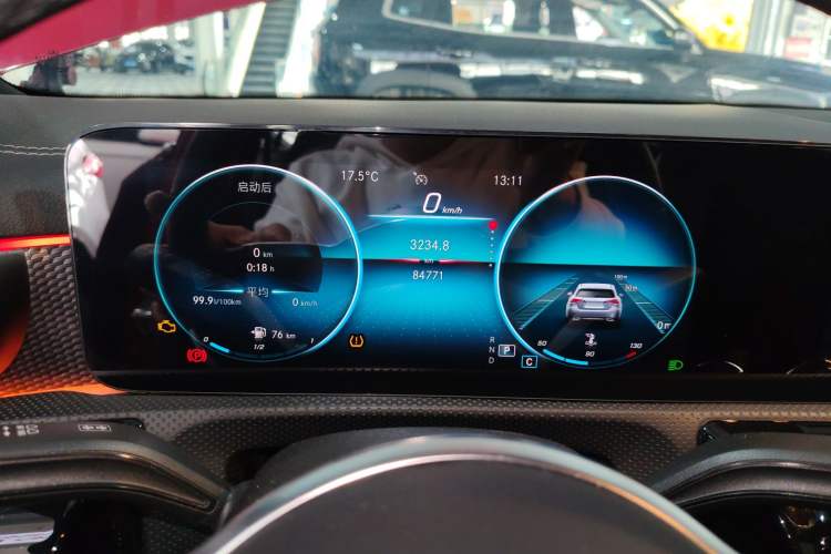 Used Mercedes-Benz A-Class 2021 A 200 L Sport Sedan Dynamic Model Instrument Cluster