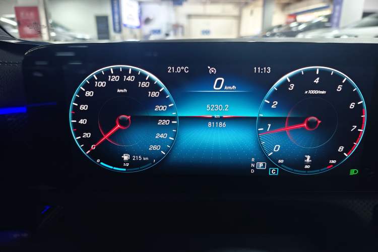 Used Mercedes-Benz A-Class 2021 A 200 L Sport Sedan Fashion Model Instrument Cluster