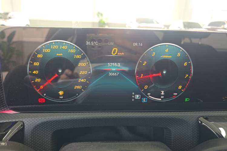 Used Mercedes-Benz A-Class 2021 A 200 L Sport Sedan Fashion Model Instrument Cluster
