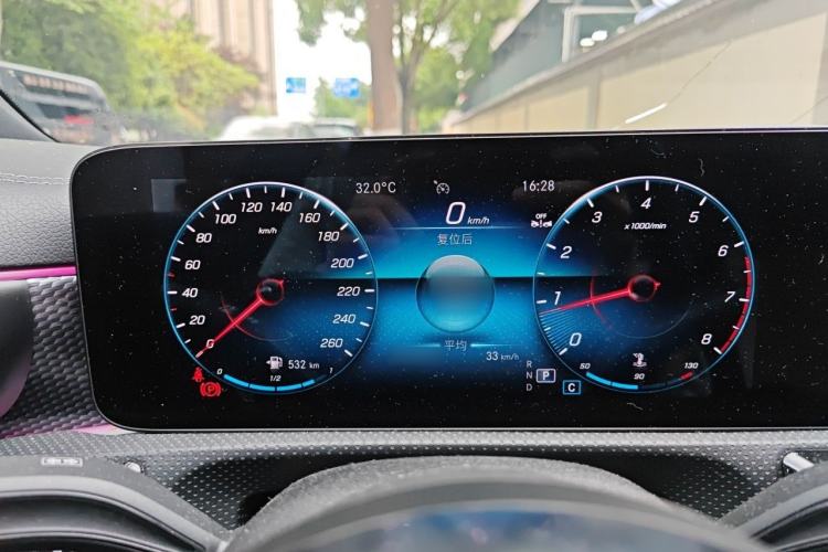 Used Mercedes-Benz A-Class 2021 A 200 L Sport Sedan Fashion Model Instrument Cluster