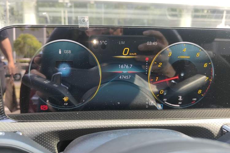 Used Mercedes-Benz A-Class 2021 A 200 L Sport Sedan Fashion Model Instrument Cluster