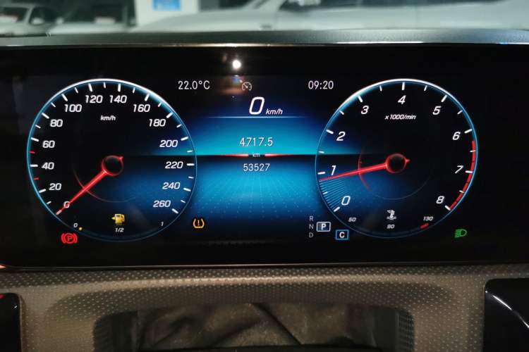Used Mercedes-Benz A-Class 2021 A 200 L Sport Sedan Dynamic Model Instrument Cluster