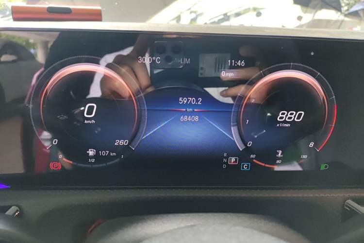 Used Mercedes-Benz A-Class 2021 A 200 L Sport Sedan Fashion Model Instrument Cluster