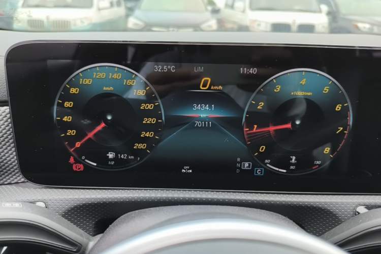 Used Mercedes-Benz A-Class 2021 A 180 L Sport Sedan Instrument Cluster