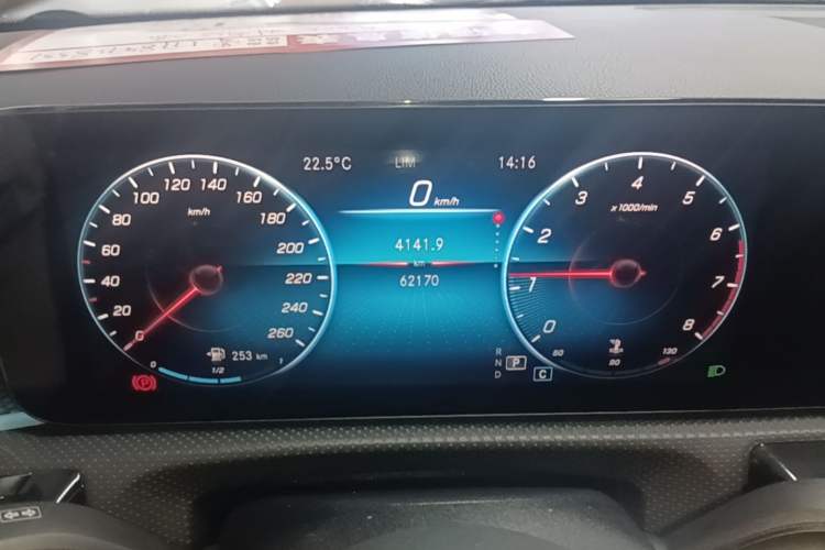 Used Mercedes-Benz A-Class 2021 A 200 L Sport Sedan Fashion Model Instrument Cluster