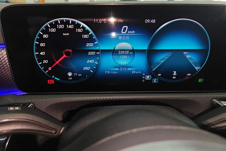 Used Mercedes-Benz A-Class 2021 A 200 L Sport Sedan Fashion Model Instrument Cluster