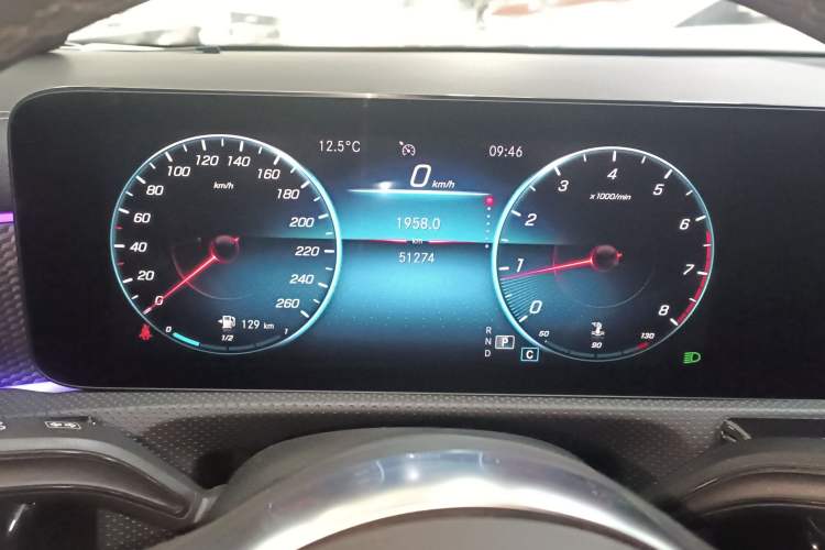 Used Mercedes-Benz A-Class 2021 A 200 L Sport Sedan Fashion Model Instrument Cluster