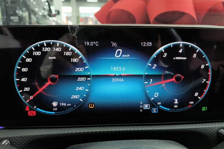 Used Mercedes-Benz A-Class 2021 A 200 L Sport Sedan Fashion Model Instrument Cluster